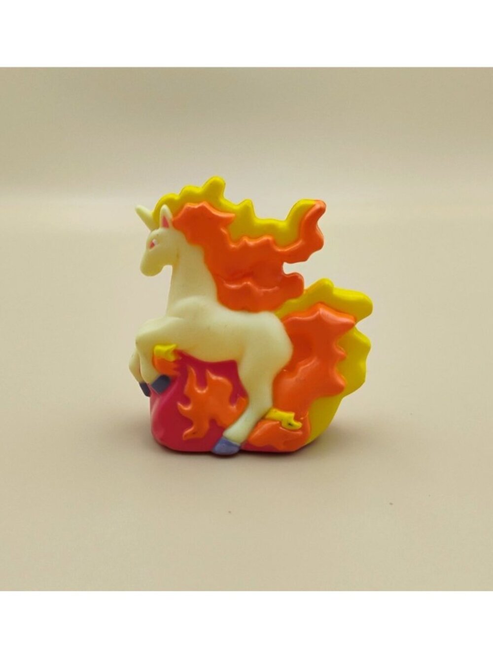 Vintage 1999 Burger King Pokémon Rapidash Toy Figurine 2" No Launcher